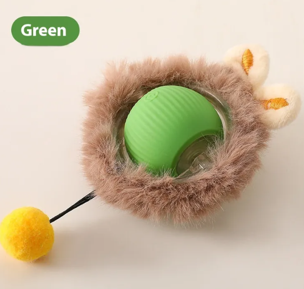 Self-Rolling Interactive Pet Toy Ball – Auto-Moving for Cats & Dogs