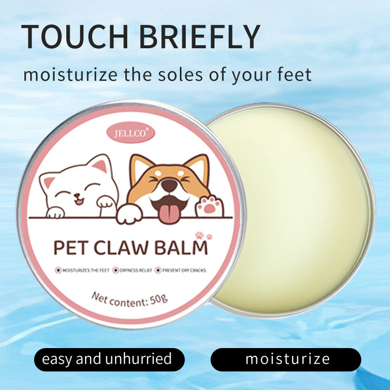 Dog Paw & Claw Care Cream 50g – Moisturising Balm for Dry Cracked Paws