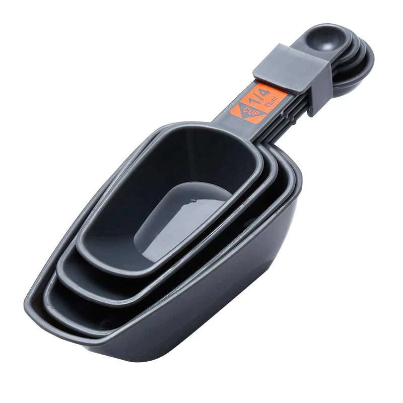 4-Piece Measuring Spoon Set – Baking & Coffee Kitchen Scoops