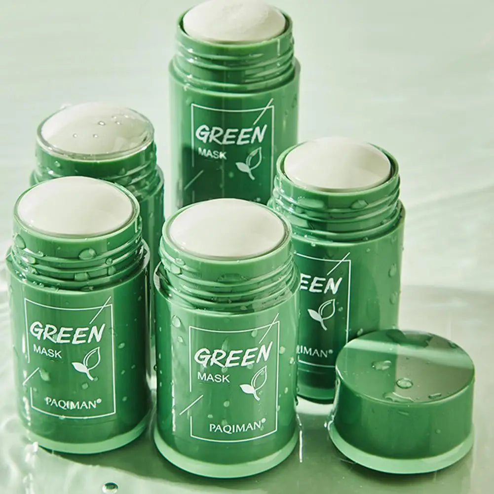 Korean Green Tea Purifying Face Mask – Deep Pore Cleansing & Moisturising