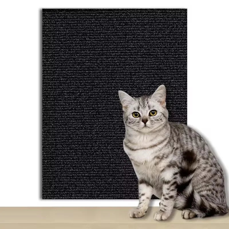 Cat Scratcher Sofa Protector – Self-Adhesive Trimmable Scratch Mat