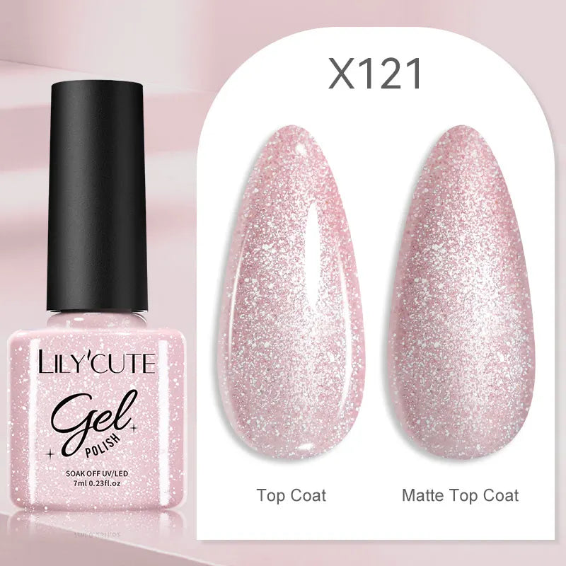 Gold Metallic Gel Nail Polish Liner – Super Bright Mirror French Stripe Nail Art
