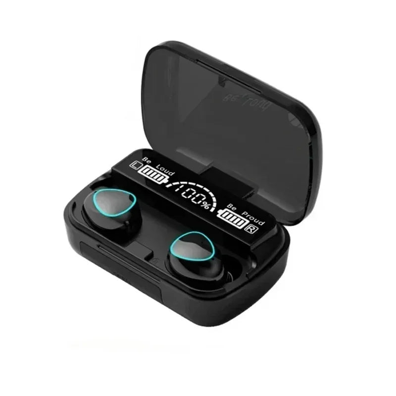 TWS M10 Draadloze Bluetooth Oordopjes met LED Oplaadcase & Microfoon