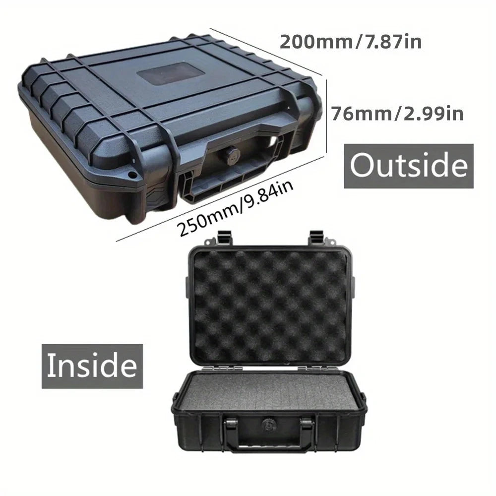 Hard Carry Toolbox with Pre-Cut Sponge Storage – Safety Protector Tool Organiser