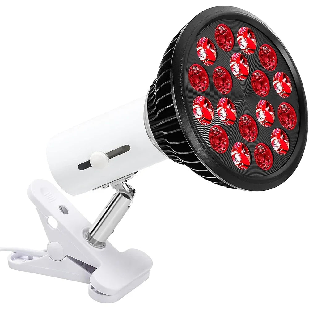 54W Red & Infrared Light Therapy Lamp – 660nm & 850nm Full Body Pain Relief Panel