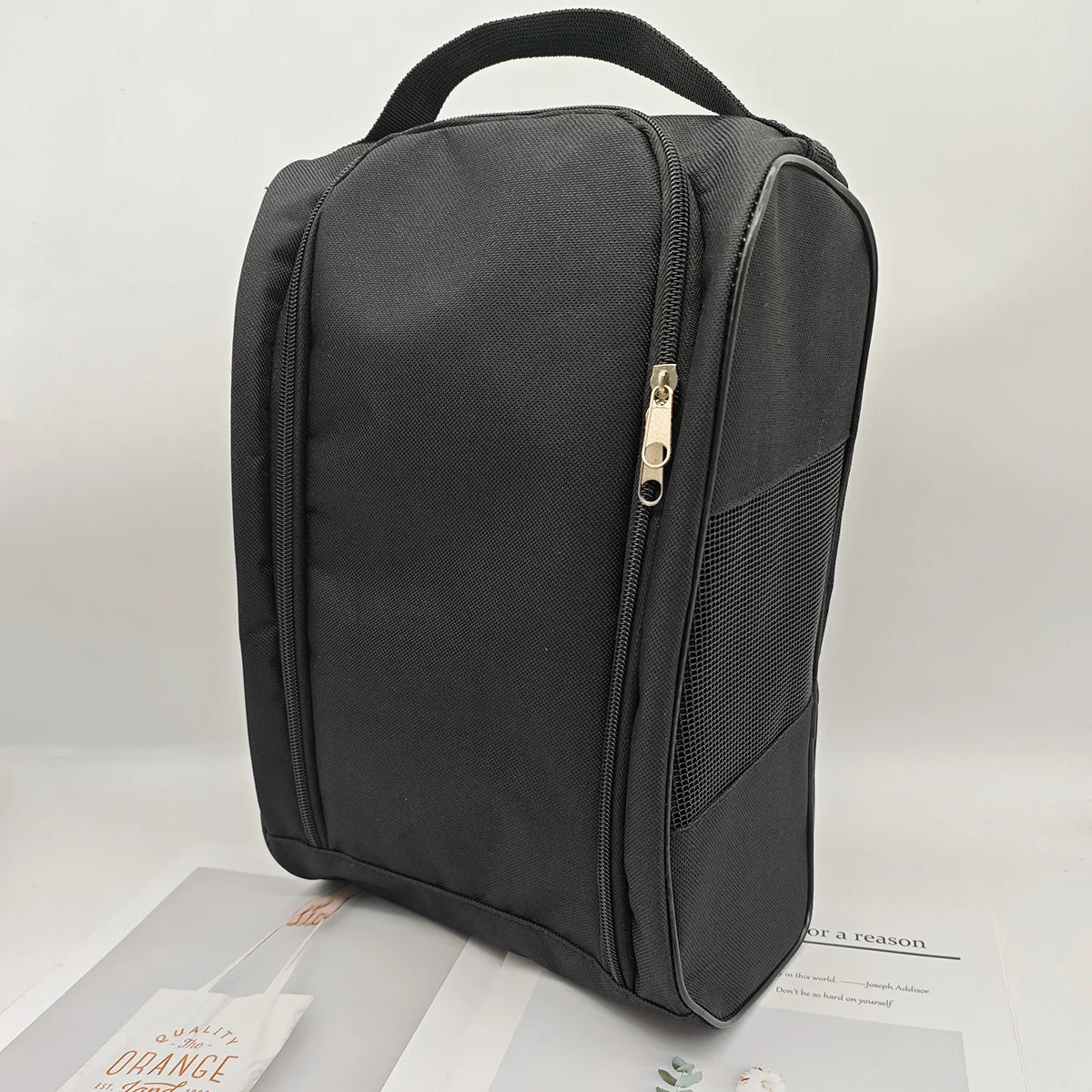 Breathable Golf & Sports Shoe Bag – Lightweight Dustproof Shoe Carrier