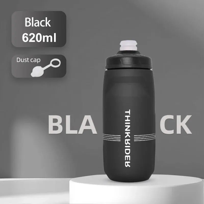 ThinkRider MTB Cycling Water Bottle – 620ml & 750ml Squeeze Sports Bottle