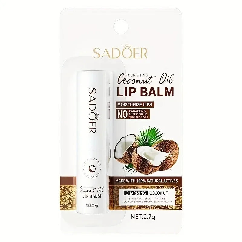 Kokosnoot Lippenbalsem – Langdurige Hydratatie & Voeding voor Mannen & Vrouwen