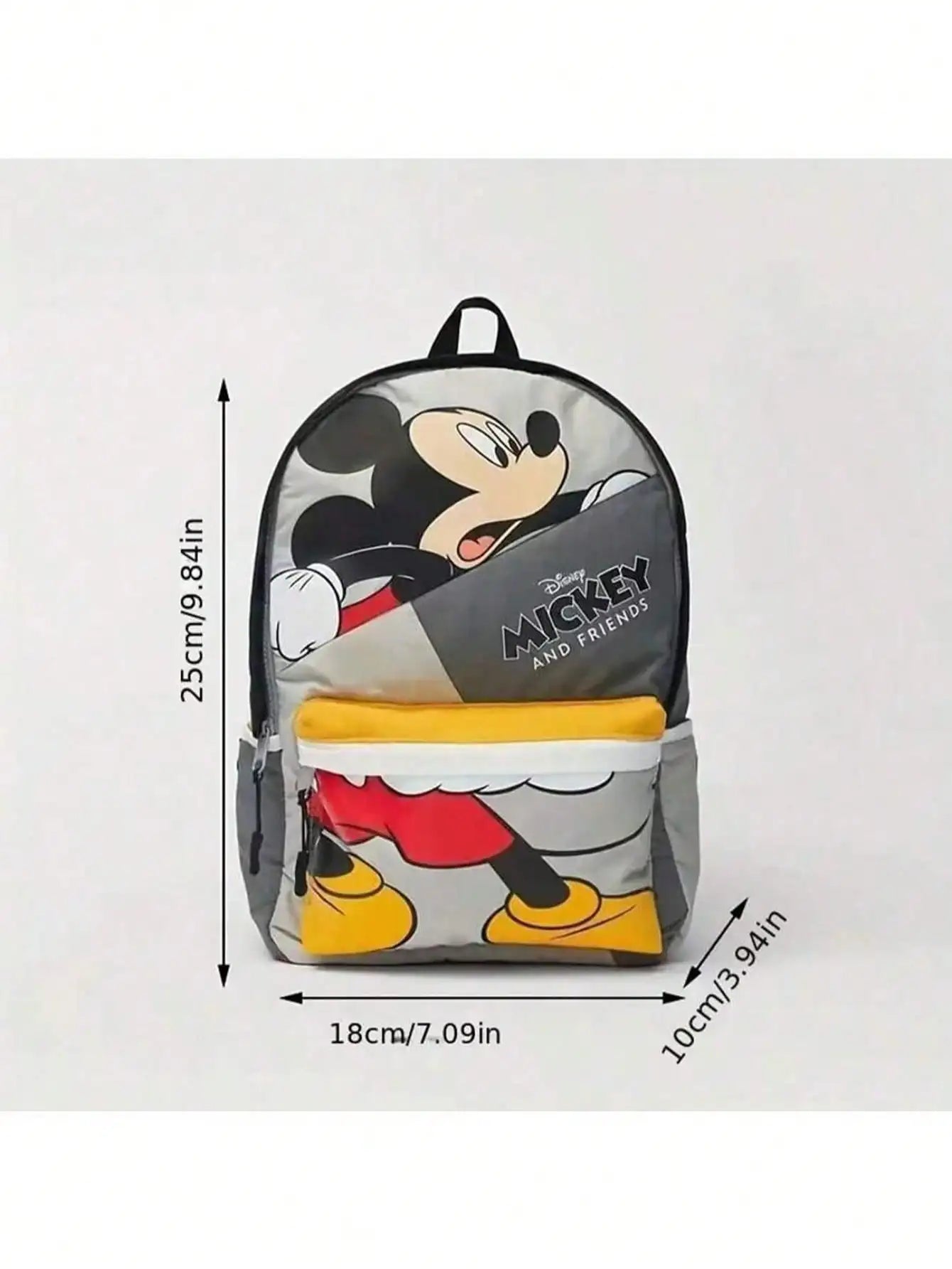 Cartoon Mickey New Children's Fashion Backpack Girls School Bag Casual Cartoon Men and Women Cute Fashion Backpack