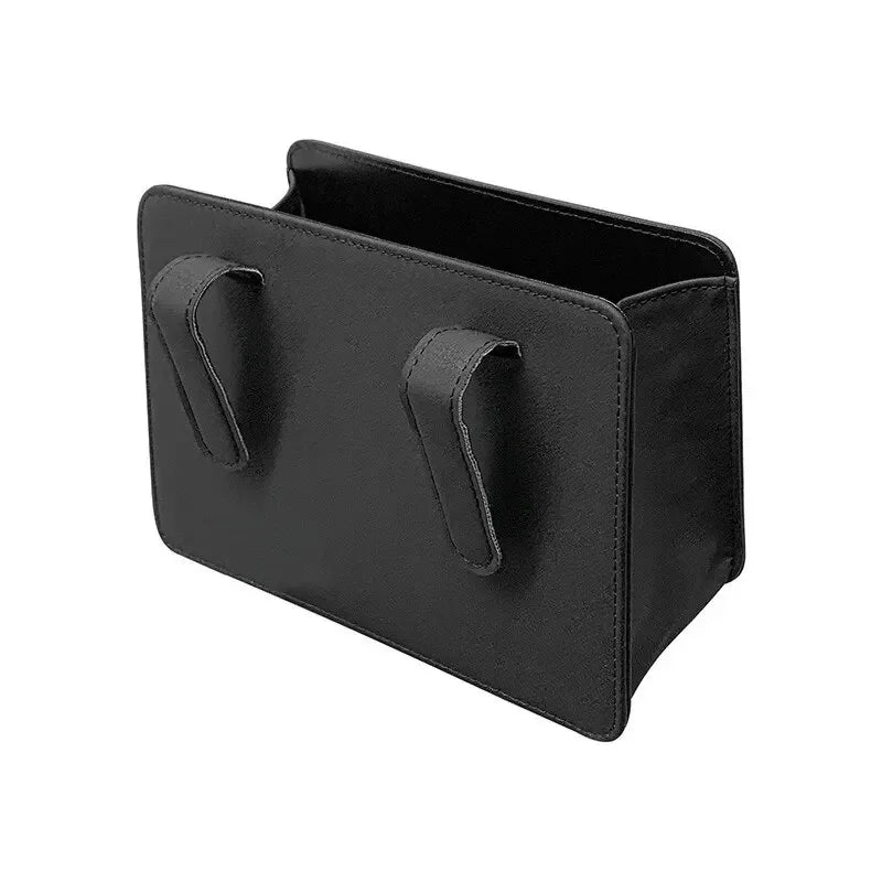 Foldable Car Door Trash Can & Seat Back Storage Box – Hanging Car Organiser Bag