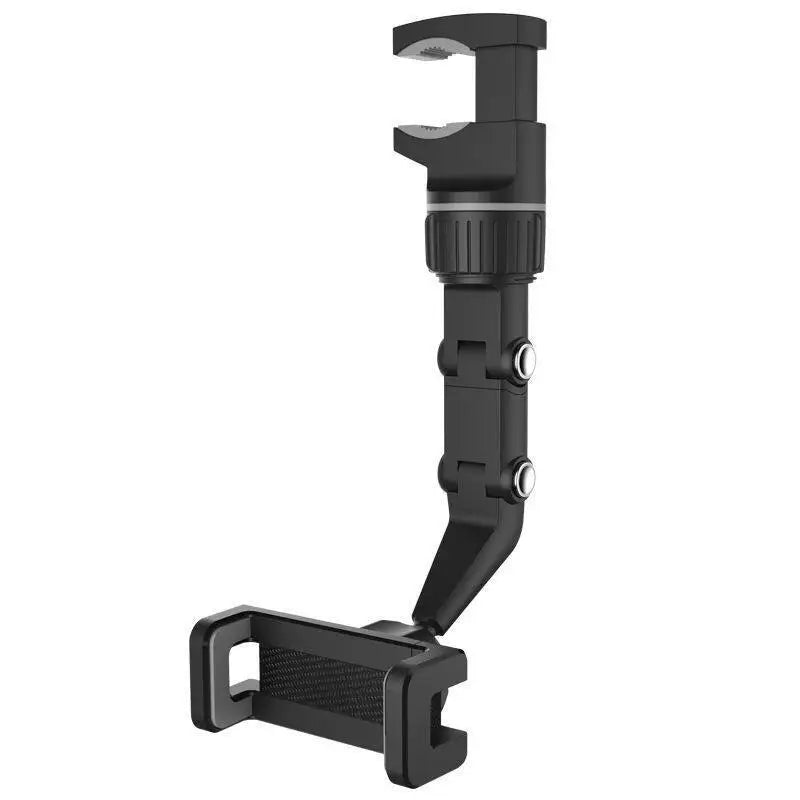 Rearview Mirror Car Phone Holder – Universal Navigation Bracket Mount