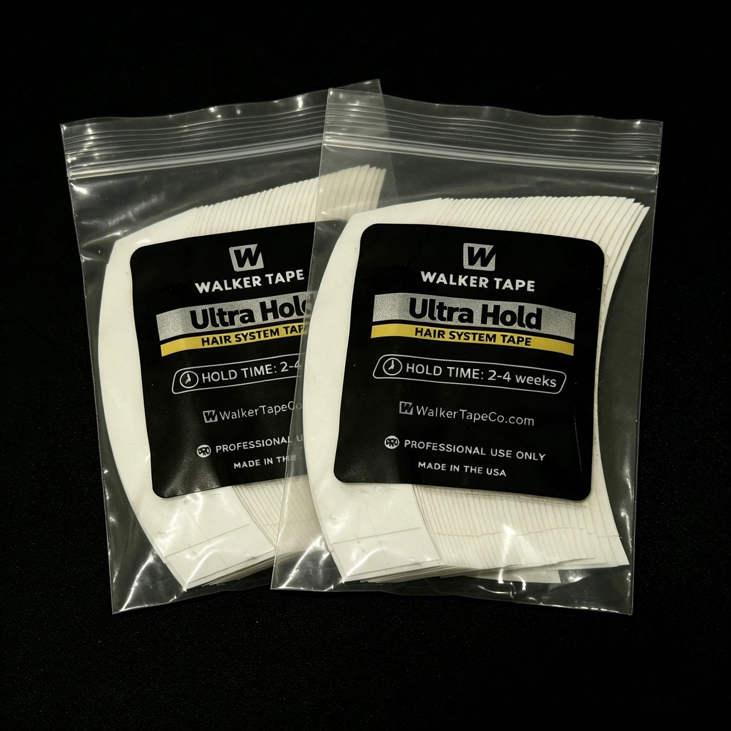 Walker Ultra Hold Curved Hair System Tape 36pcs Super Adhesive Strips Tape For Extension/Toupee/ Lace Wig/Closure