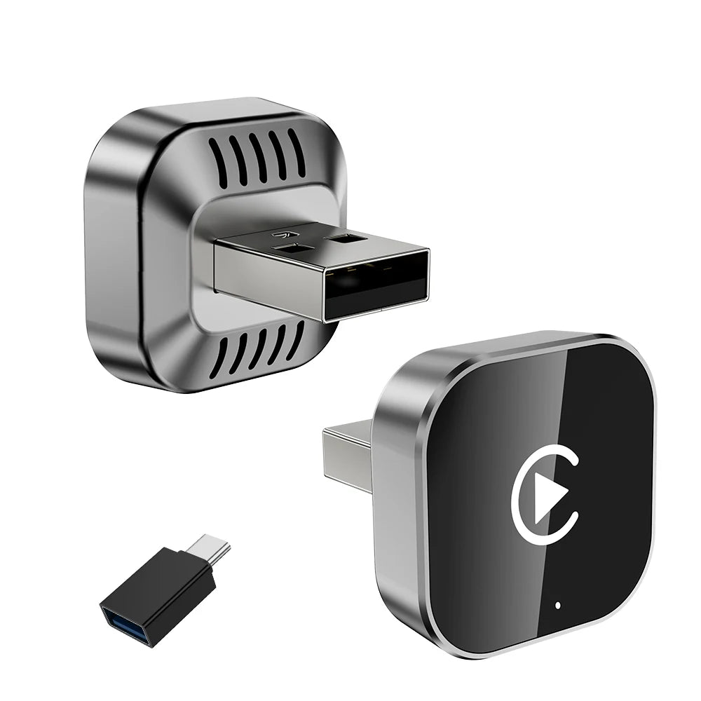 New Super Mini Carplay AI Box Wired to Wireless CarPlay/Android Auto 2in1 Box 5GHz WiFi5 for 99% Original Wired CarPlay/Auto Car