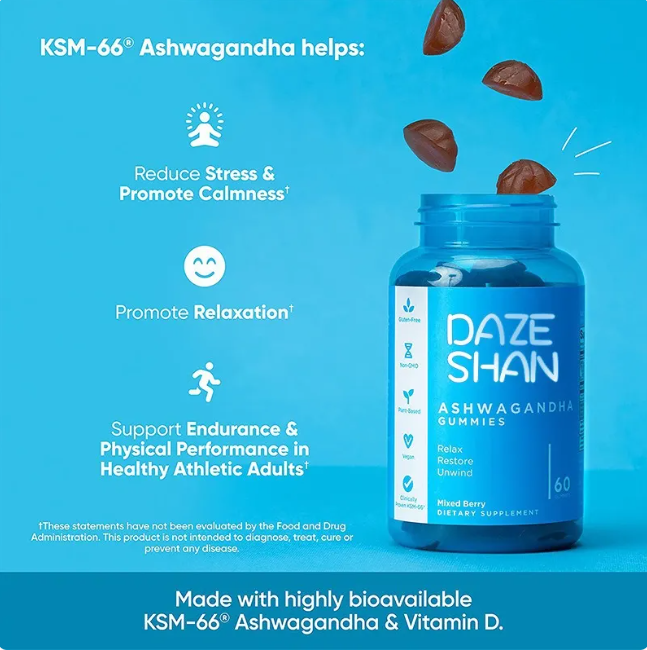 Calm Boost Ashwagandha Gummies – Daily Stress & Anxiety Support