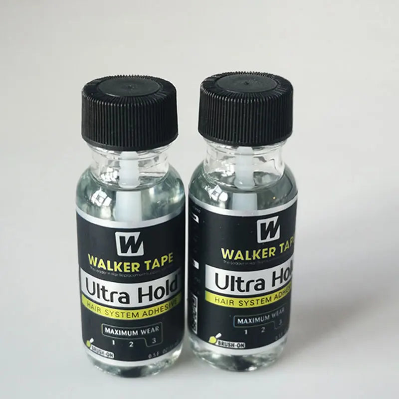 Ultra hold Walker tape hair glue for lace wig 15ml bond hold lace wig glue waterproof men's toupee glue hair glue for lace wig