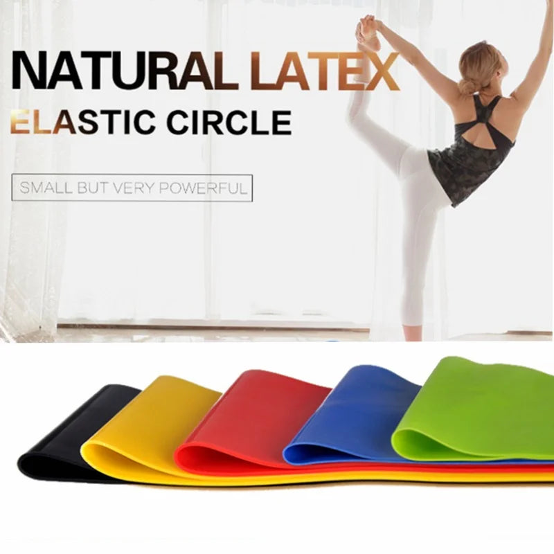 Resistance Exercise Loop Bands Set – 5 Levels for Women & Men Booty & Leg Training