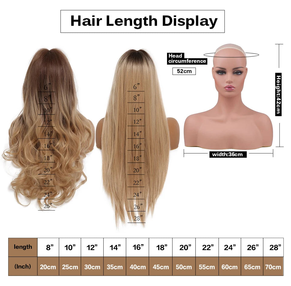 GEMMA Red Brown Copper Ginger Long Straight Synthetic Wigs for Women Natural Wave Wigs with Bangs Heat Resistant Cosplay Hair