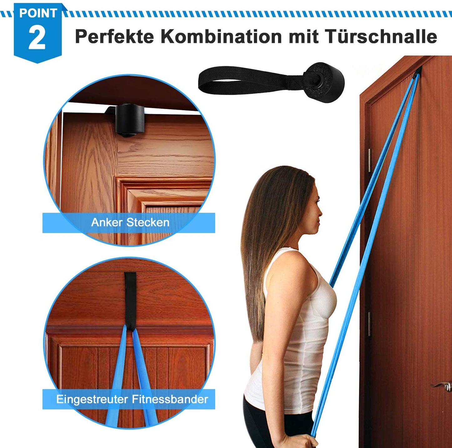 3-Piece Elastic Resistance Band Set – Yoga, Pilates & Crossfit Stretch Bands
