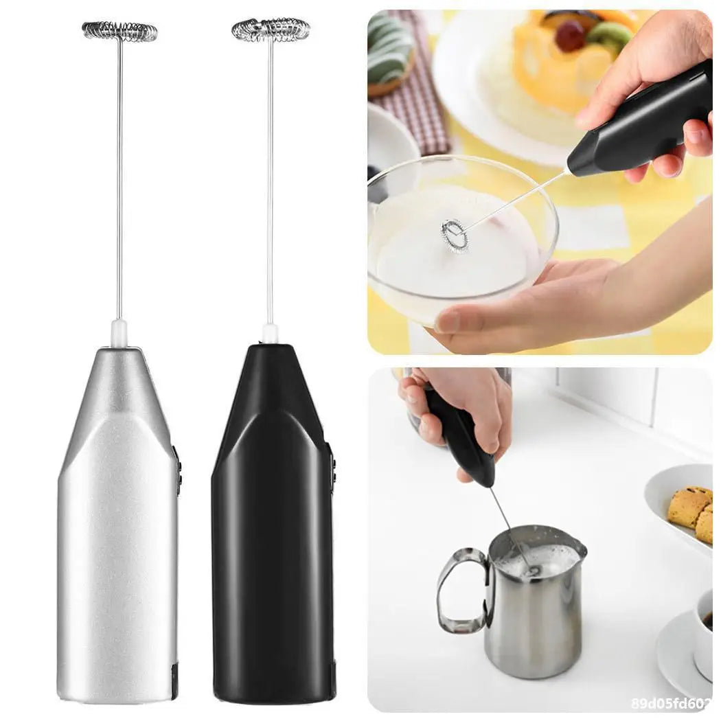 Wireless Electric Milk Frother & Coffee Whisk – Handheld Cappuccino Maker