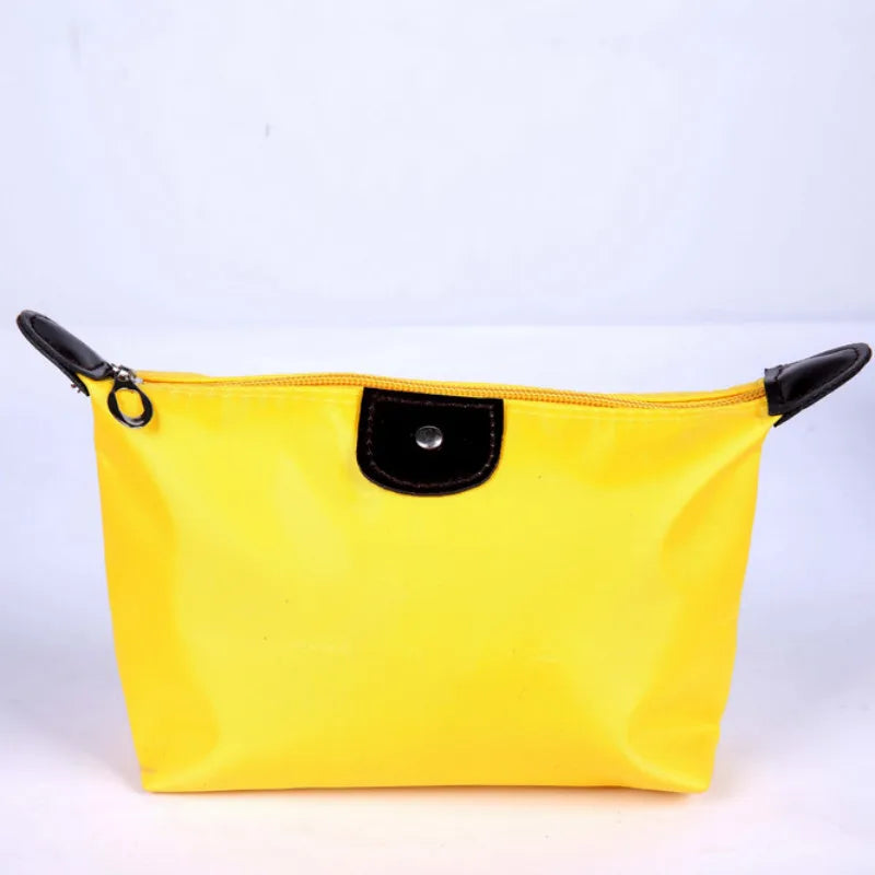 Cosmetic Bag For Women Colorful Waterproof Travel Dumpling Storage Bags Mini Cute Toiletry Makeup Portable Tote Bags Purses 2023