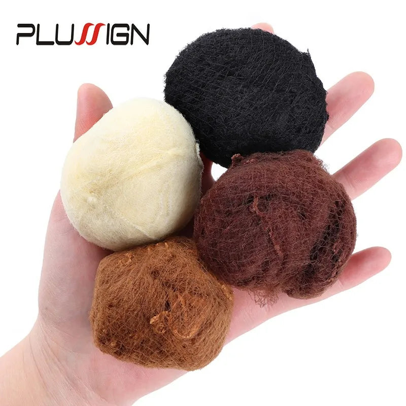 20Pcs Durable Nylon Hair Net For Bun Hair Hair style Tool Black Beige Brown 5Mm Hair Net For Wigs Mesh Hair Styling Hairnets