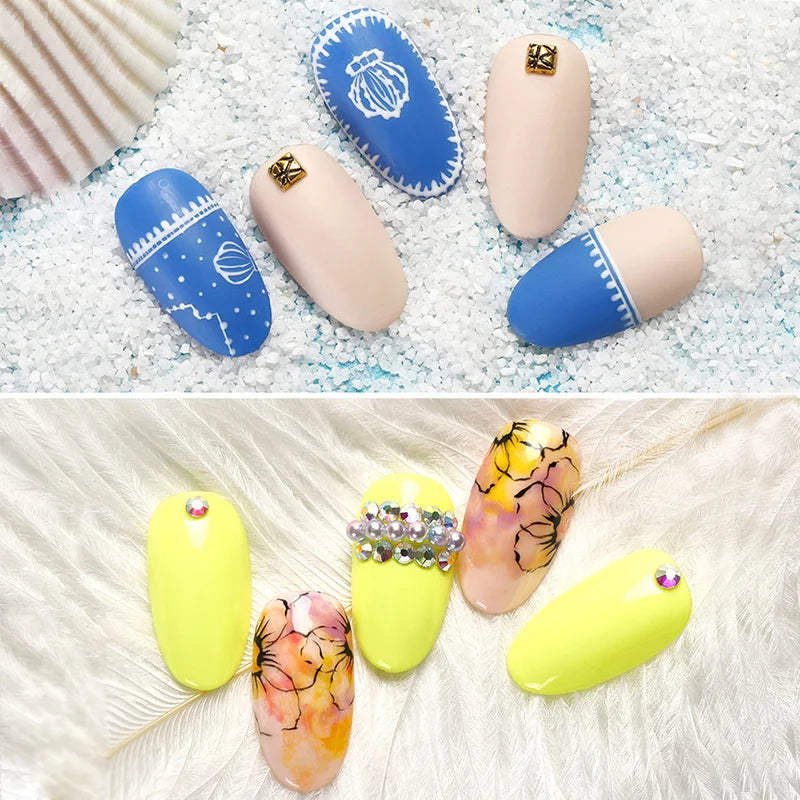 CANNI Mirror Chrome Nail Powder Aurora Effect Pearl Pigment Dust for UV Gel Nails Metallic Nail Art Decoration DIY Design
