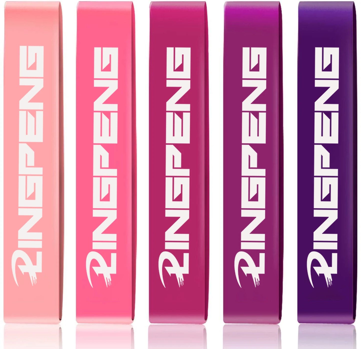 Resistance Exercise Loop Bands Set – 5 Levels for Women & Men Booty & Leg Training