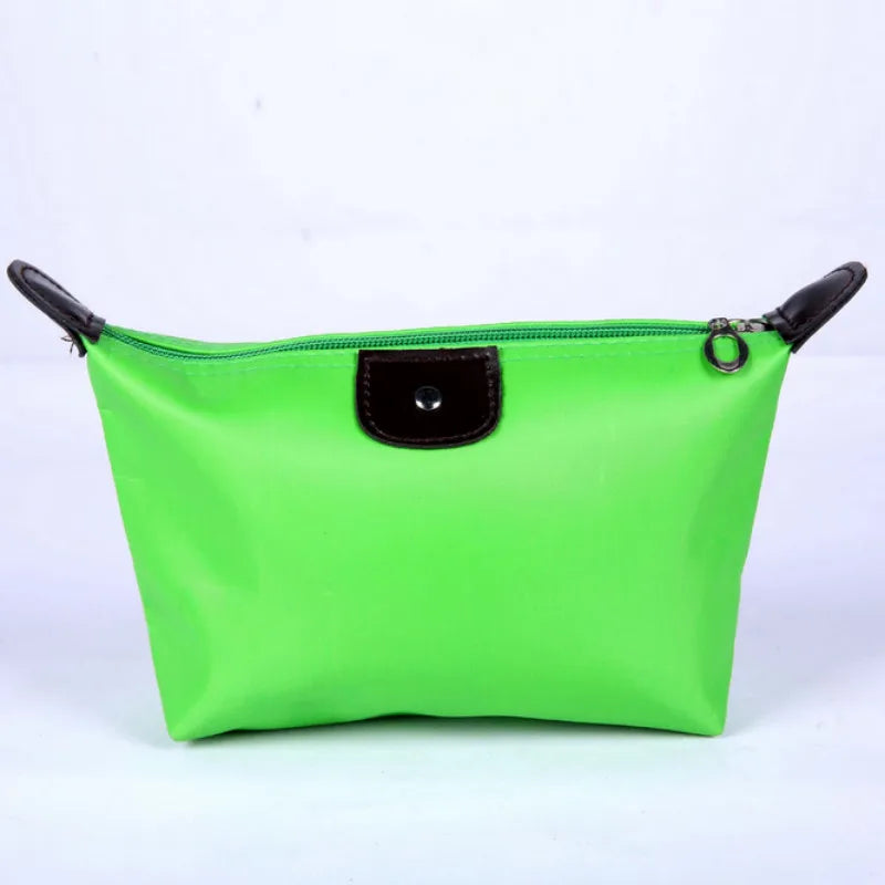 Cosmetic Bag For Women Colorful Waterproof Travel Dumpling Storage Bags Mini Cute Toiletry Makeup Portable Tote Bags Purses 2023