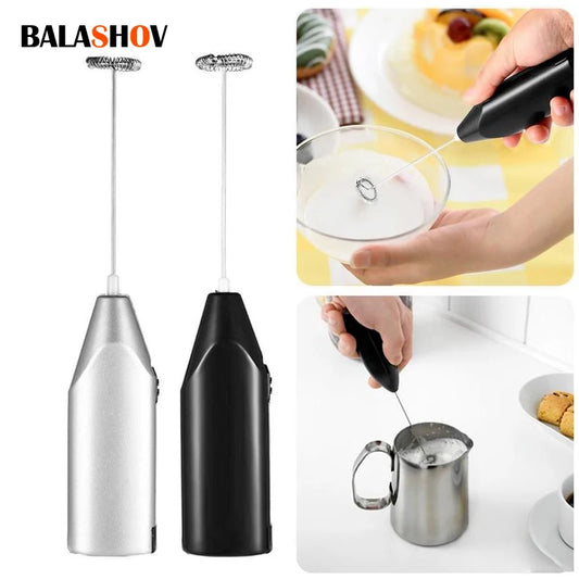 Wireless Electric Milk Frother & Coffee Whisk – Handheld Cappuccino Maker