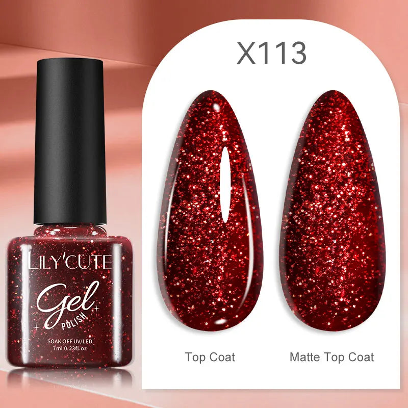 Gold Metallic Gel Nail Polish Liner – Super Bright Mirror French Stripe Nail Art