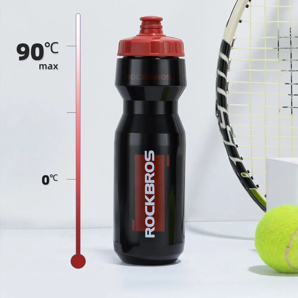 ROCKBROS Cycling Water Bottle & Cage Set – 750ml BPA-Free Sports Bottle