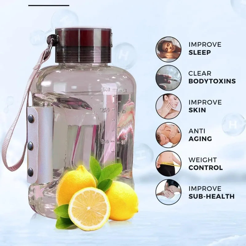 Portable Hydrogen-Rich Water Bottle – 1.5L Molecular Hydrogen Generator