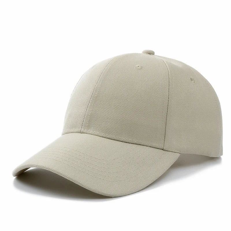 Unisex Plain Adjustable Snapback Baseball Cap – Street Dad Hat
