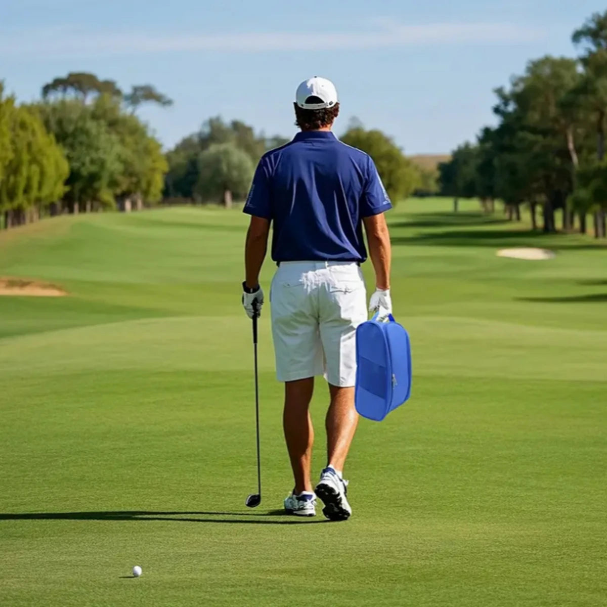 Breathable Golf & Sports Shoe Bag – Lightweight Dustproof Shoe Carrier