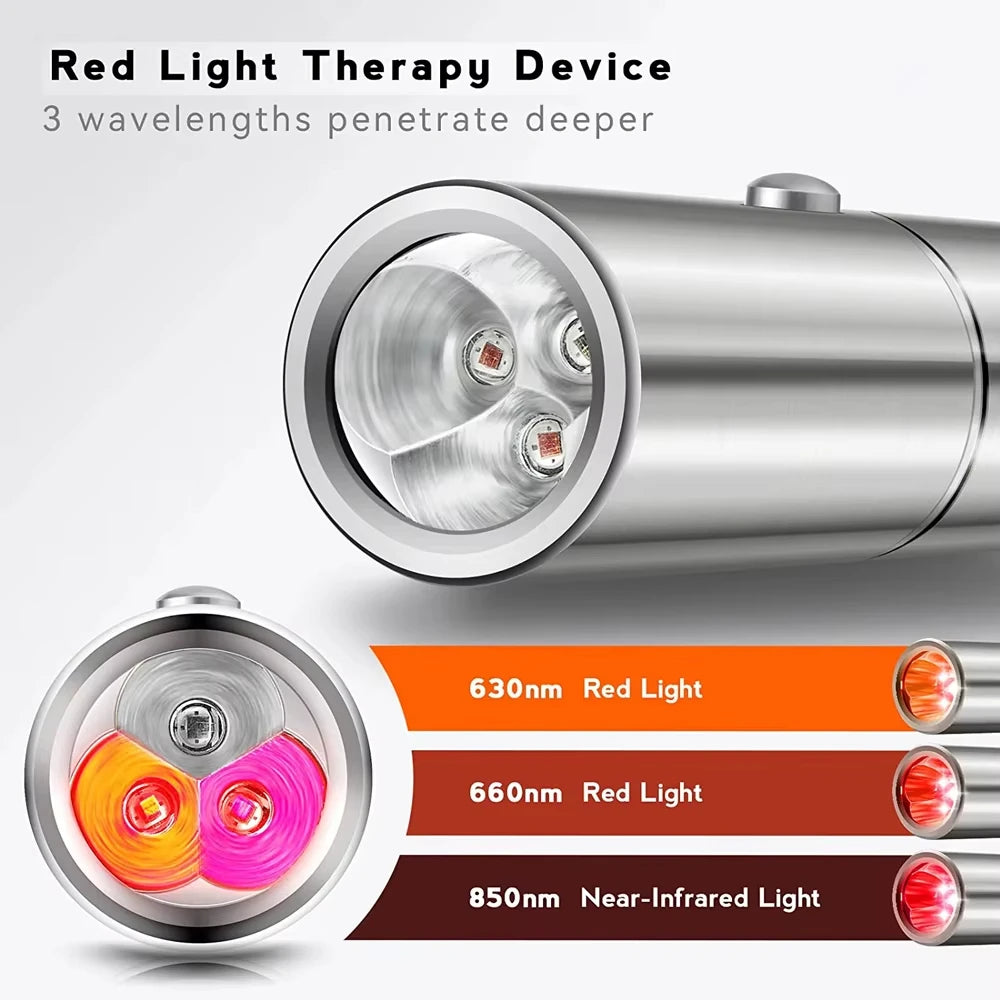 Red Light Therapy Device – Infrared LED Pain Relief & Anti-Ageing Skin Treatment
