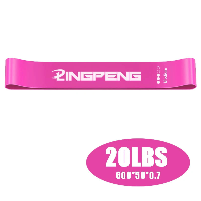 Resistance Exercise Loop Bands Set – 5 Levels for Women & Men Booty & Leg Training