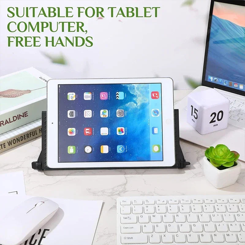 TV Top Storage Shelf & Monitor Stand – Adjustable Desktop Display Rack