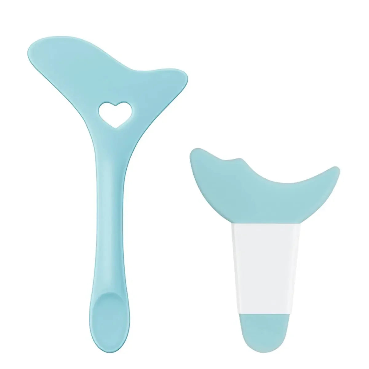 Silicone Eyeliner & Lipstick Stencil Aid – Reusable Wing Tip Makeup Tool