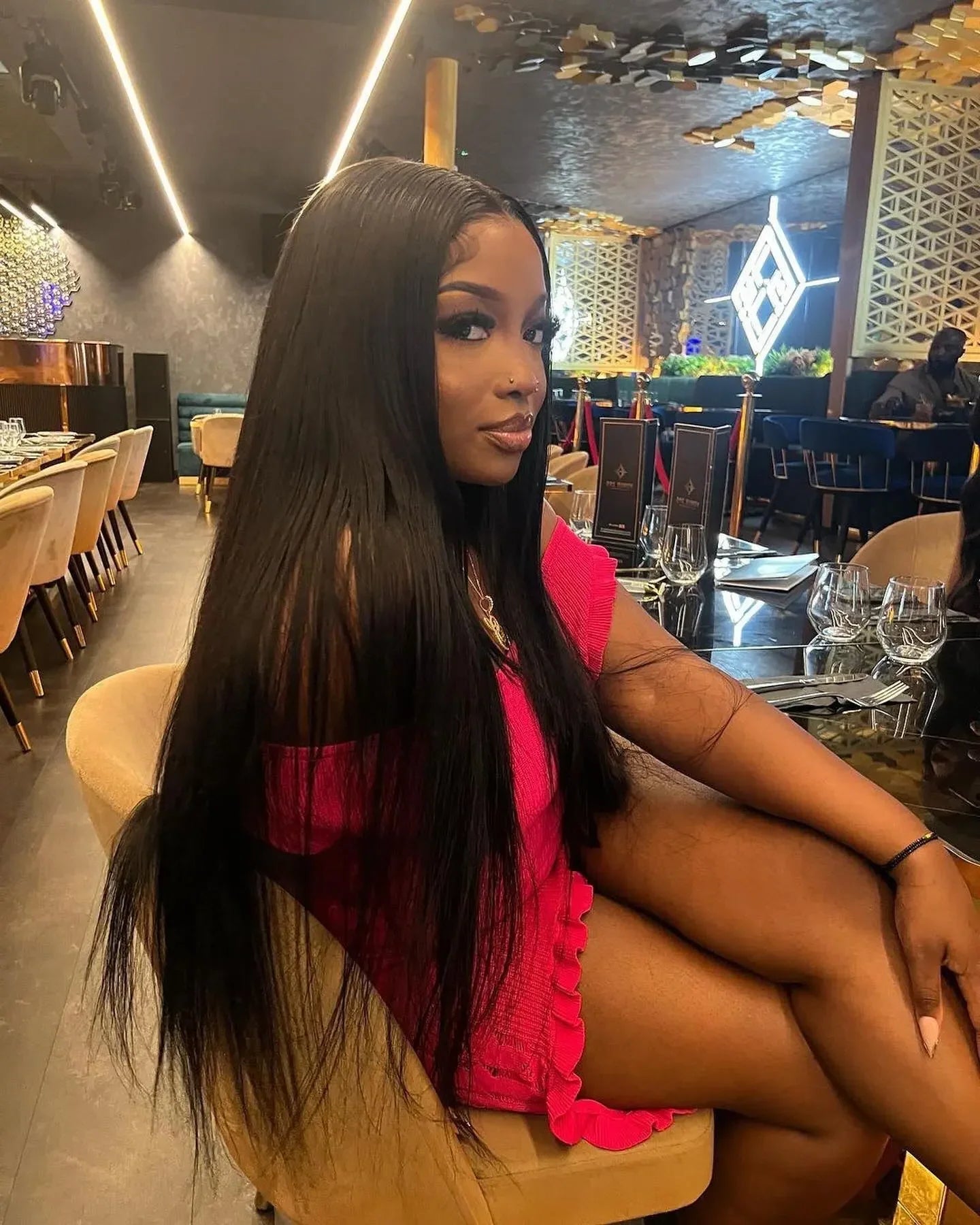 Vietnamese Raw 13X4 Lace Front Wigs For Black Women Remy 30 40 Inch Pre Plucked Bone Straight Human Hair Wigs 13X6 Hd Lace Frontal Wigs