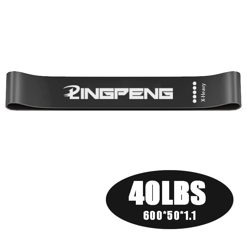 Resistance Exercise Loop Bands Set – 5 Levels for Women & Men Booty & Leg Training