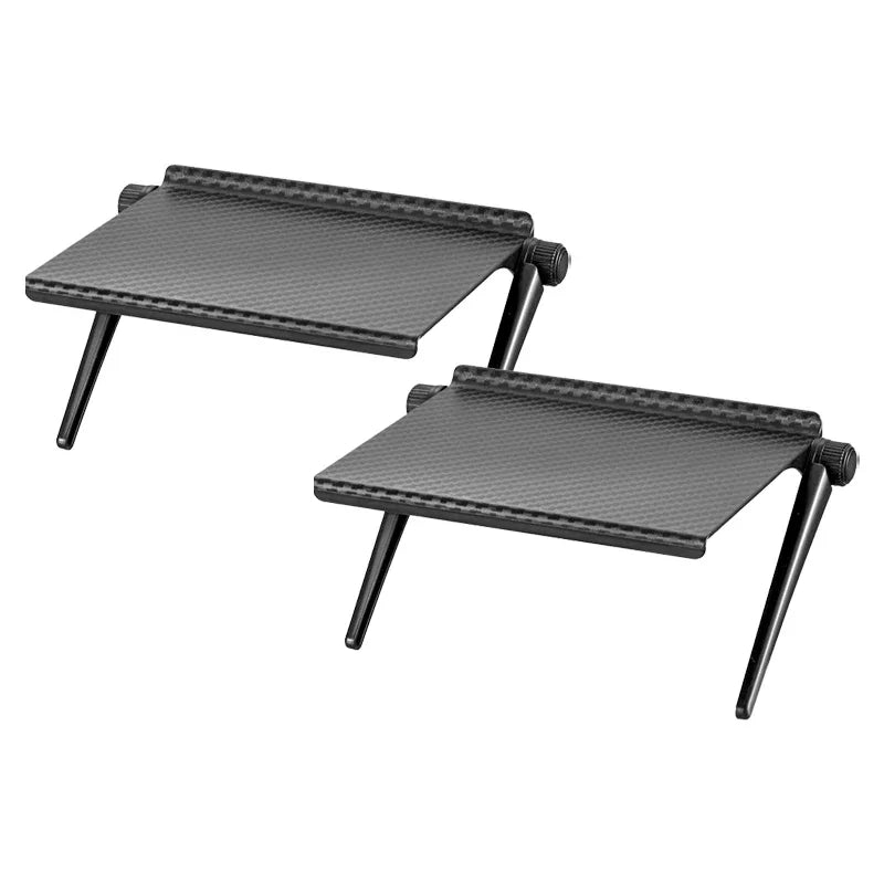 TV Top Storage Shelf & Monitor Stand – Adjustable Desktop Display Rack