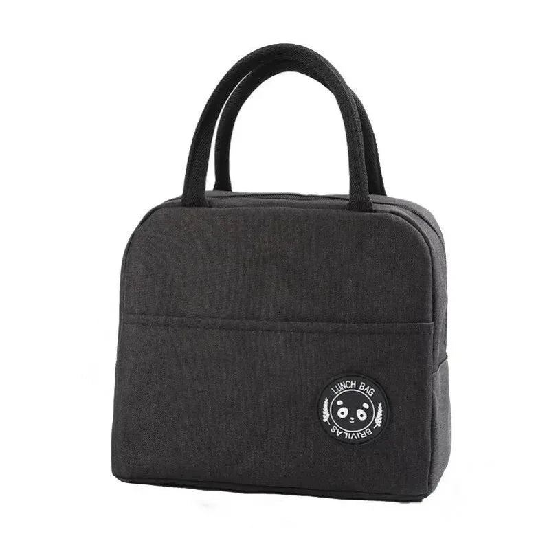 Aluminium Foil Insulated Lunch Bag – Thermal Bento Handbag for Students & Work