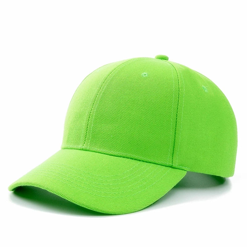 Unisex Plain Adjustable Snapback Baseball Cap – Street Dad Hat