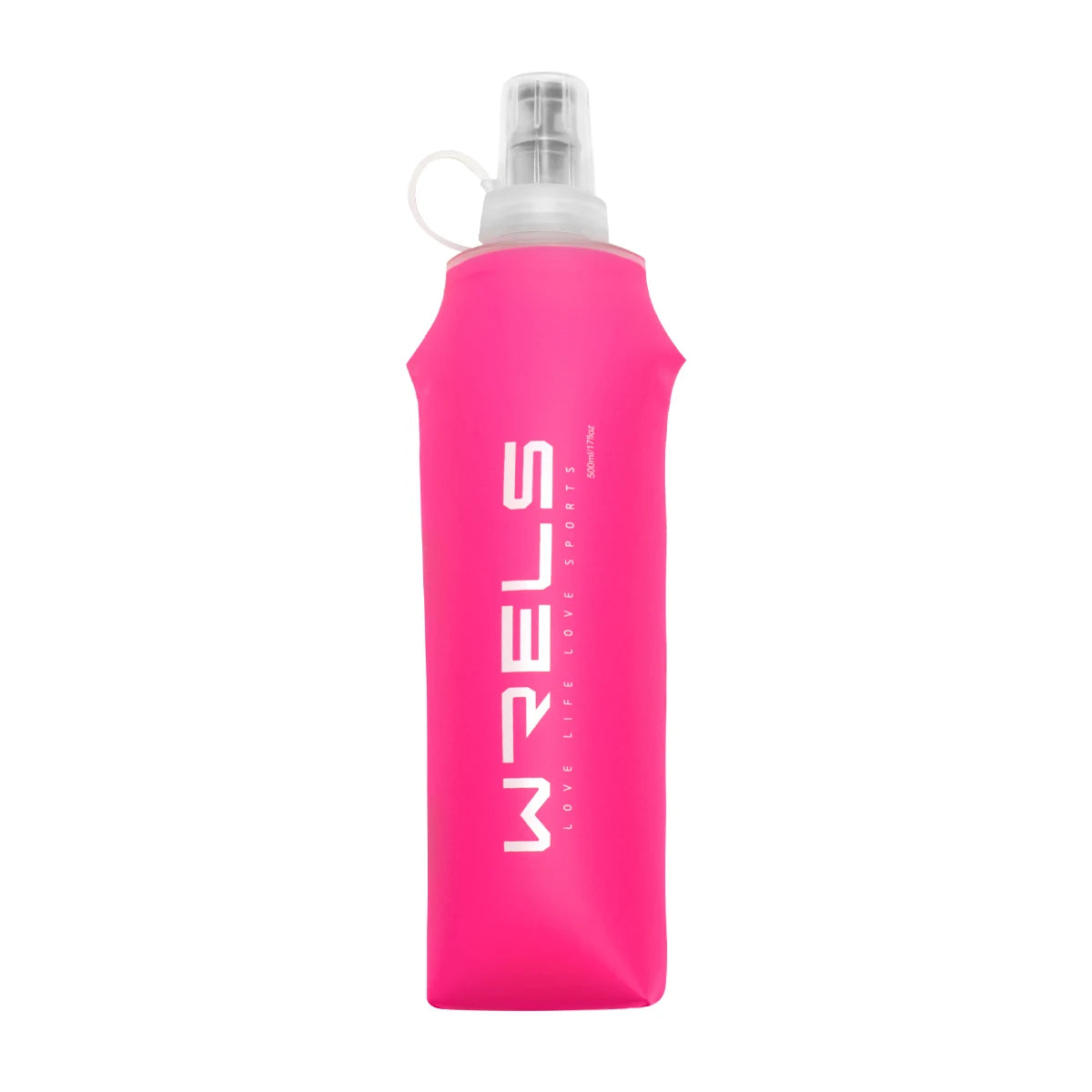 Collapsible Silicone Water Bottle – Portable Foldable Flask for Running & Hiking