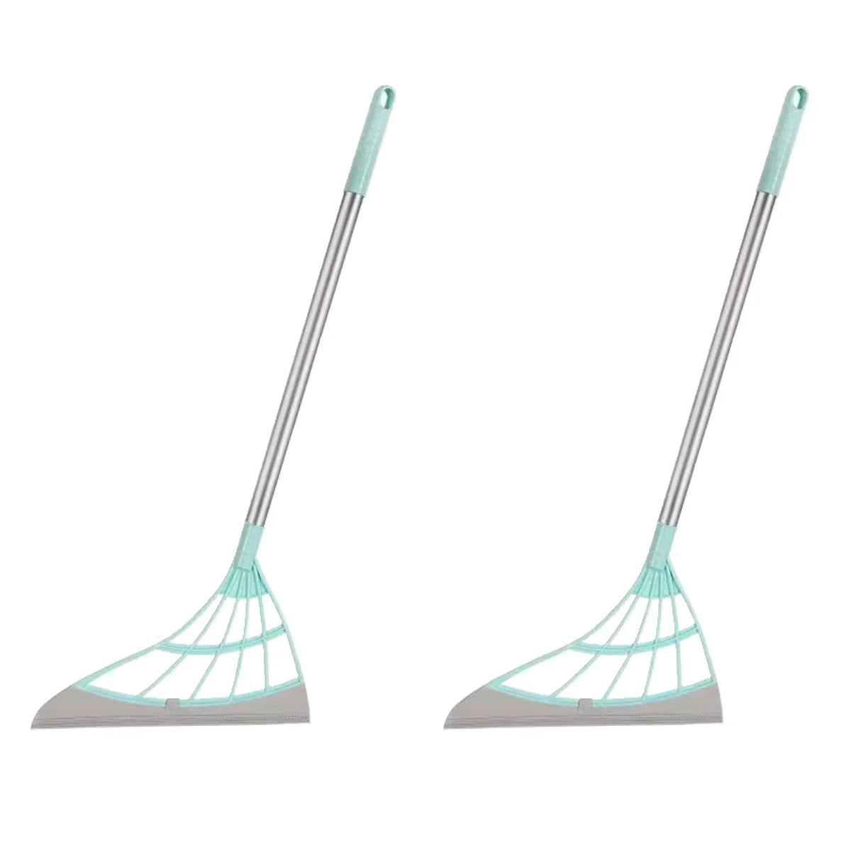 Silicone Magic Rubber Broom & Floor Squeegee – Dust, Hair & Water Wiper