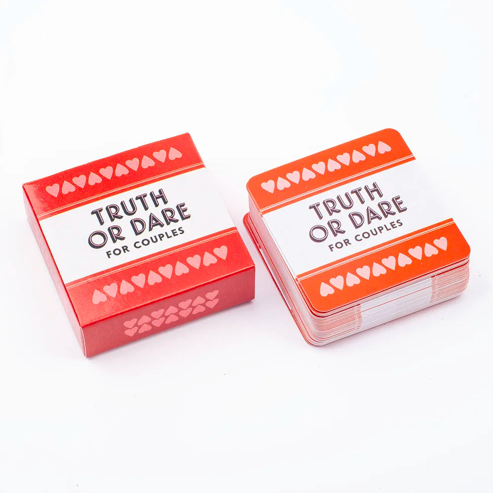 Truth or Dare Couples Card Game – 51 Sexy & Fun Questions for Date Nights
