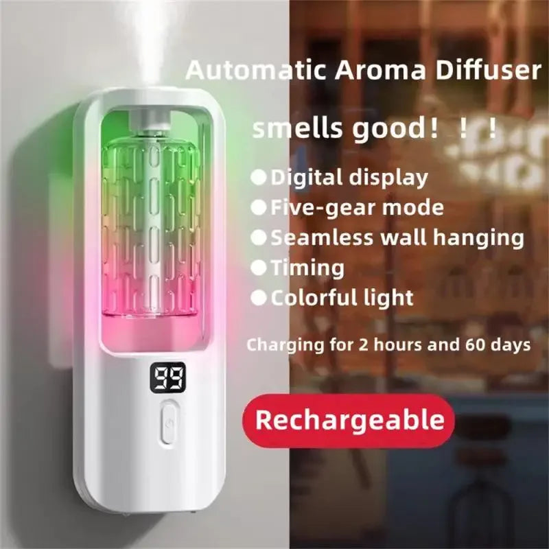Aroma Diffuser Humidifier – Fragrance Essential Oil Aromatherapy Machine for Home & Hotel
