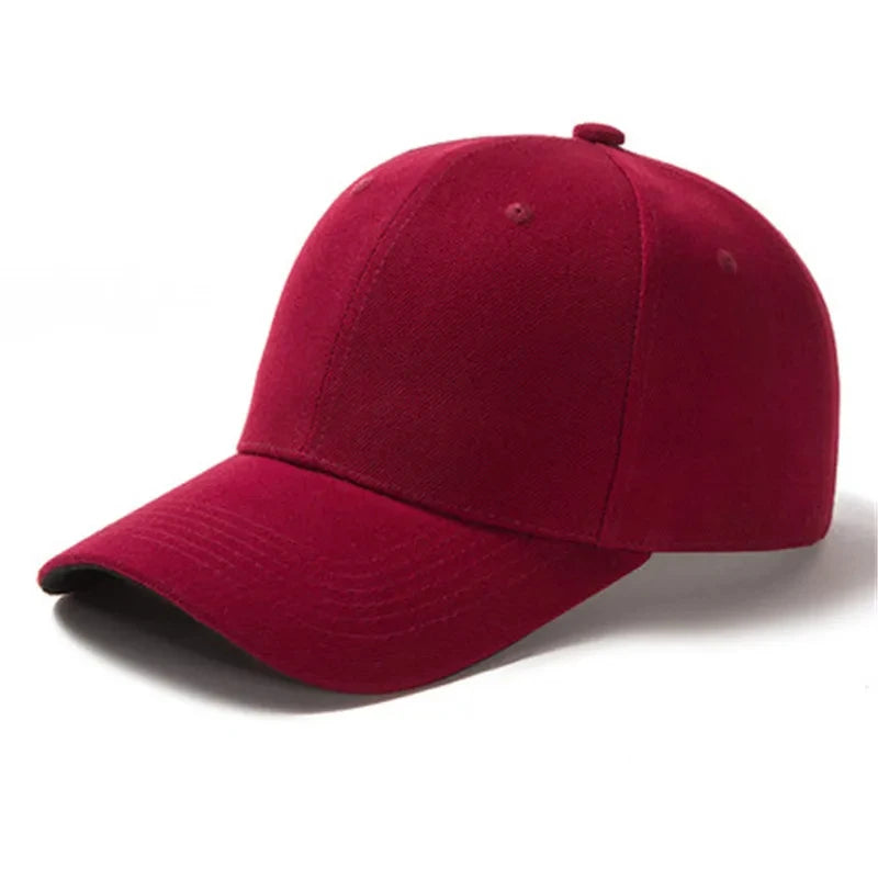 Unisex Plain Adjustable Snapback Baseball Cap – Street Dad Hat
