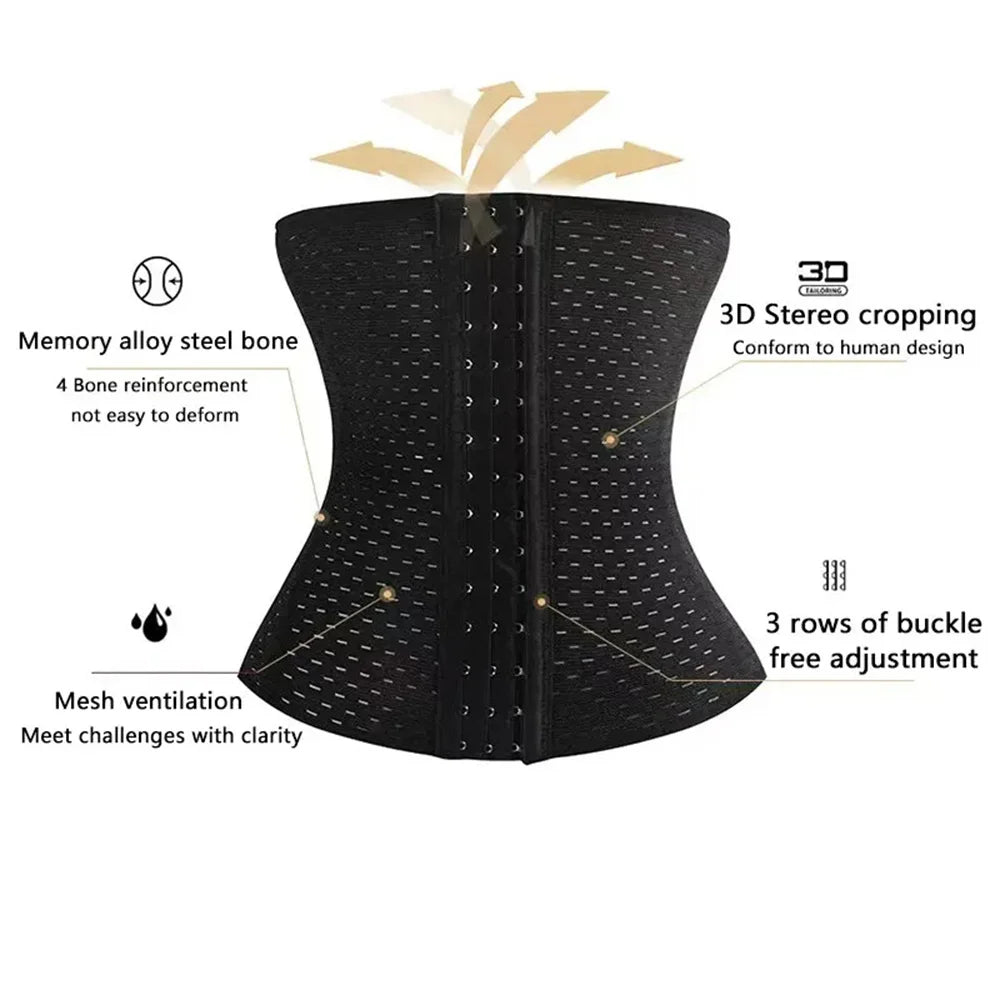 Women's Tummy Control Shapewear Bodysuit – Slimming Waist & Flat Belly Corset