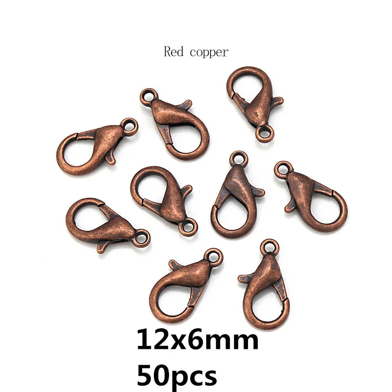 8 Colors 200pcs Open Jump Rings+ 50pcs Lobster Clasps Hooks Connectors Jewelry Making DIY Bracelet Necklace Jewelry Findings Kit